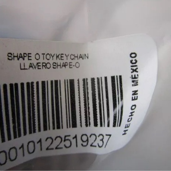 NIB Tupperware Shape-O Toy Key Chain - Picture 2 of 3
